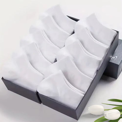 10/20/30/40/50 Pairs of Breathable Deodorant Men'S Low Cut Ankle Socks - Sweat Wicking and Comfortable Summer Wear